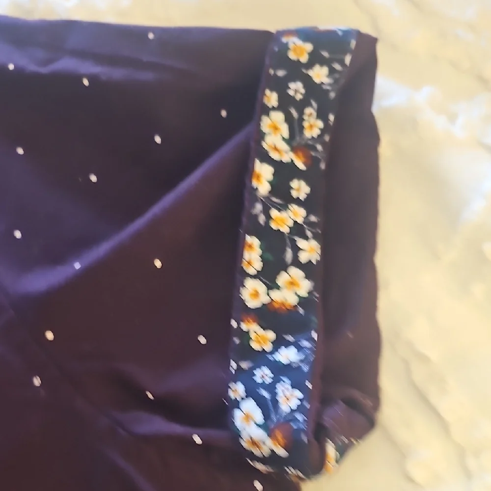 Denim & Flower Dark Purple Button Down Shirt - Picture 4 of 4